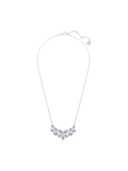 Naszyjnik Swarovski szary