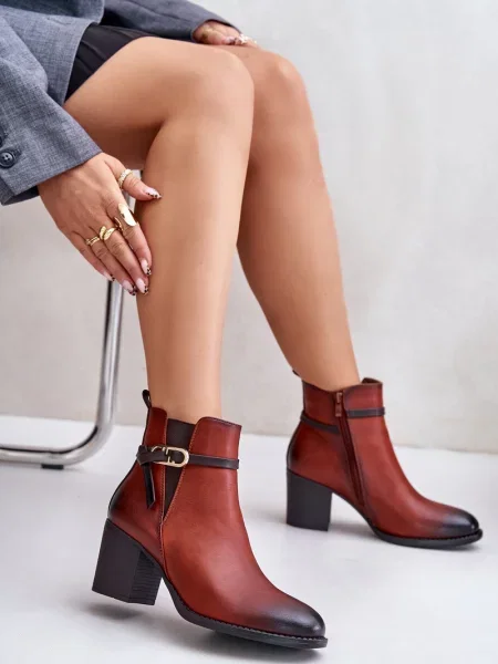 Čevlji do gležnjev Boto rdeča