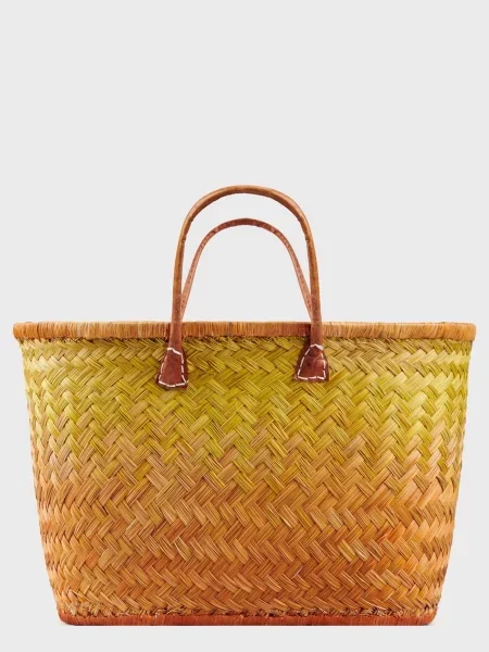 Le Comptoir de la plage Aravola Пляжна сумка Солома жовтий