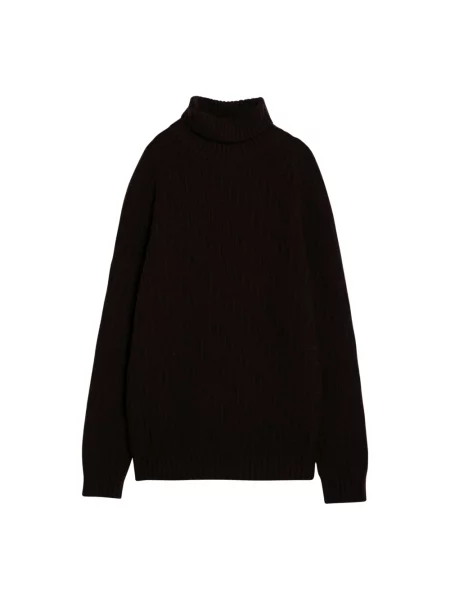 Sweter Prada brązowy