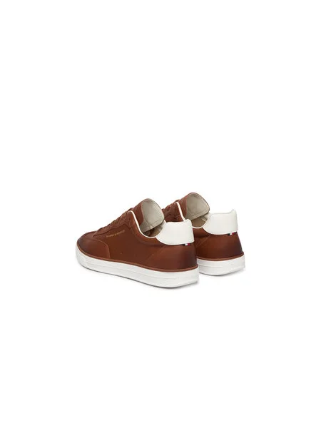 Sneakersy Tommy Hilfiger Th Lo Lux Cognac hnedá
