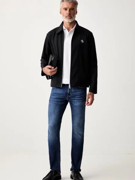 Tricou polo Karl Lagerfeld alb