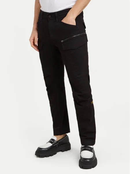 G-Star Raw Pantaloni din Zip Cargo 3D Tapered Fit negru