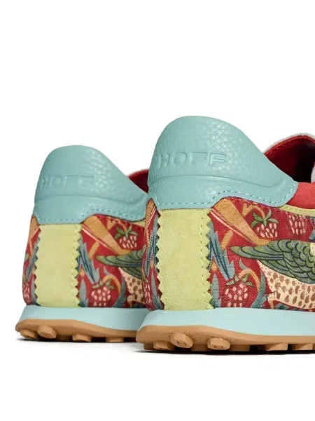 Sneakerși Hoff cu model floral cu imagine roșu