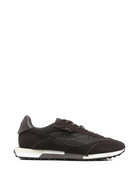 Sneakerși Ghōud din piele de căprioară maro