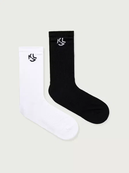 Karl Lagerfeld Jeans skarpety z bawełną czarne