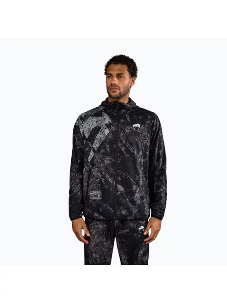 Geacă pentru bărbați Venum Rage & Workout Track black/grey negru