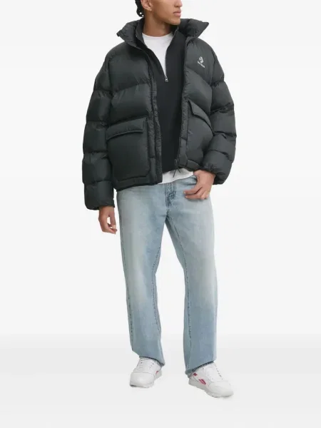 Zateplené tenisky Converse Chuck 70 na klínovém podpatku šedé