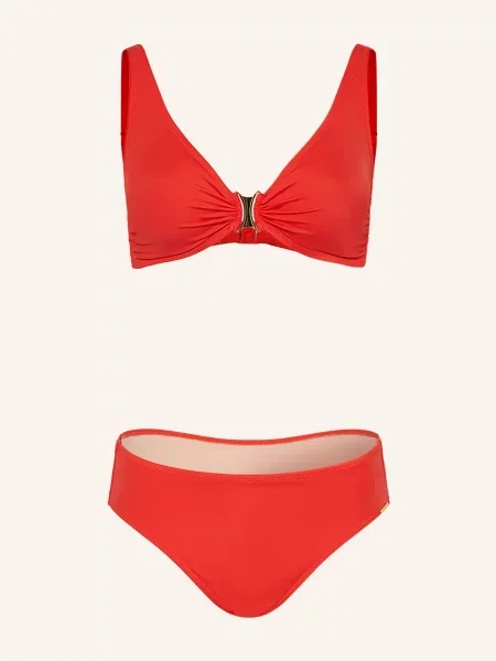 Charmline Bralette Bikiny Essential Classics červená