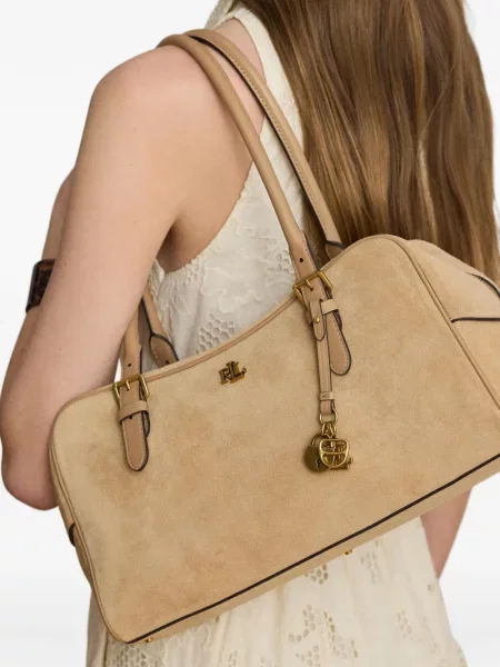 Велурена чанта Lauren Ralph Lauren