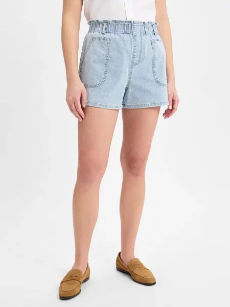 Marie Lund Spodenki jeansowe Kobiety jednolity 34 niebieski