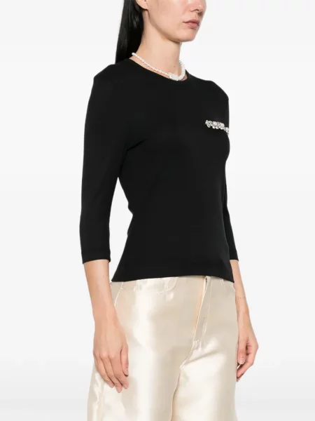 Top Simone Rocha czarny