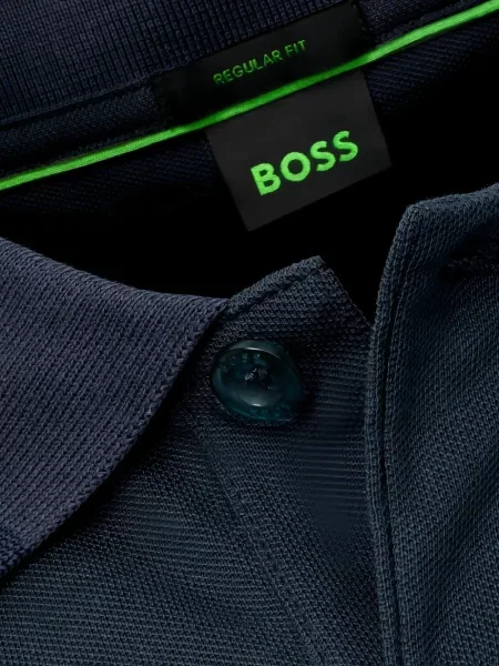 Polo Boss scurt albastru