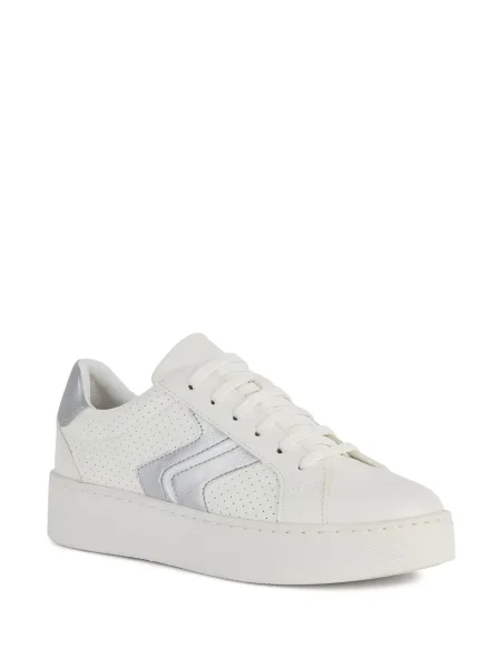 Sneakerși Geox alb