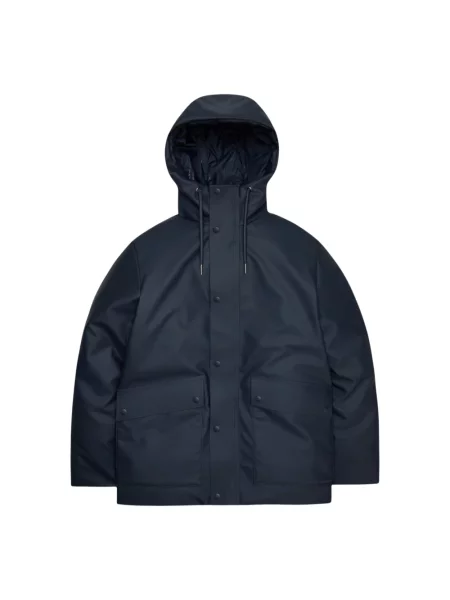 Parka Rains niebieska