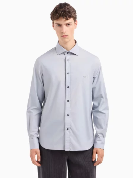 Сорочка Emporio Armani синій