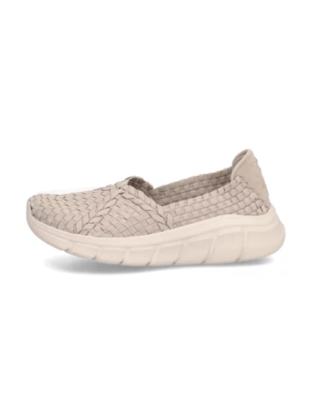Baleríny Skechers béžové