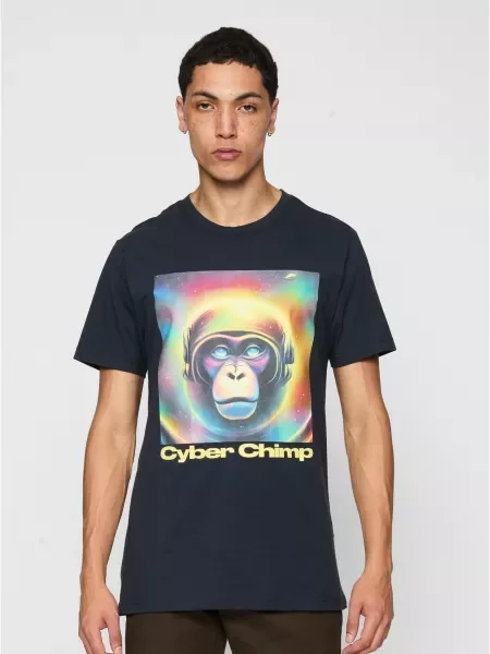 Mister Tee Tricou bleumarin / mai multe culori gri