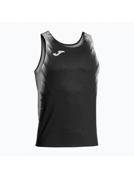 Мъжка черно-бяла тениска за бягане Joma Elite XI бяло