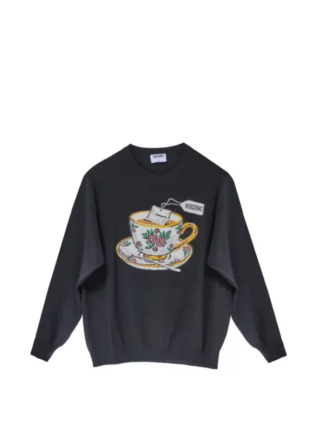 Hanorac Moschino tricotate negru