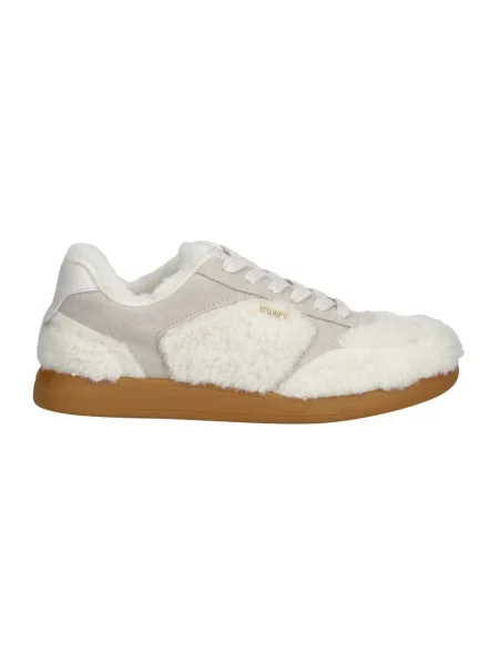 Sneakersy Liu Jo skórzane beżowe
