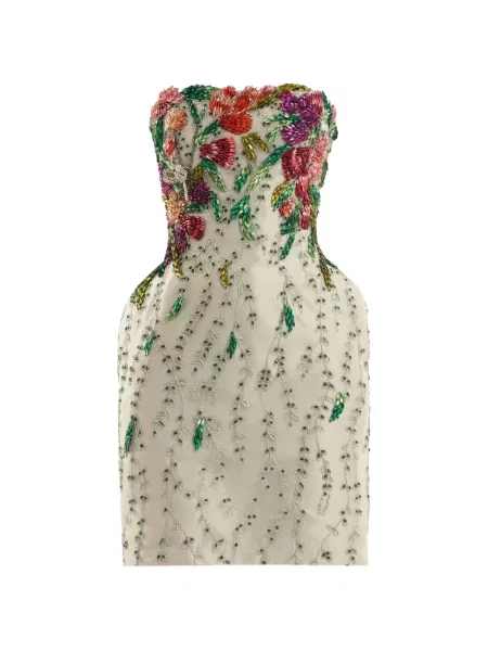 Sukienka mini Gemy Maalouf bez ramiączek