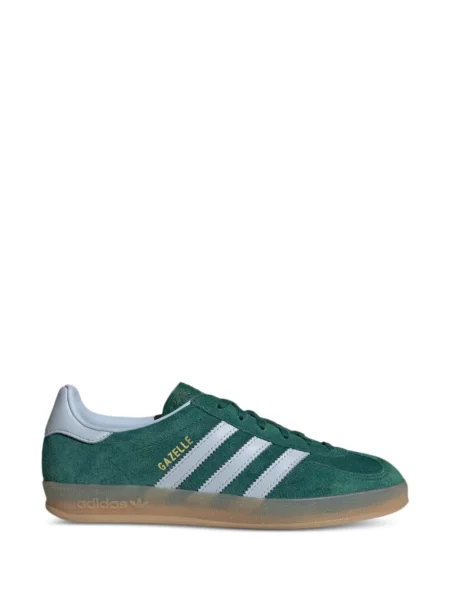 Sneakerși Adidas Gazelle cu dungi verde
