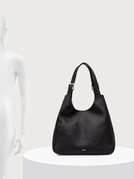 Кожаная сумка шоппер Furla