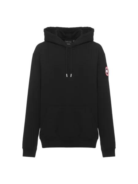 Bluza z kapturem Canada Goose czarna