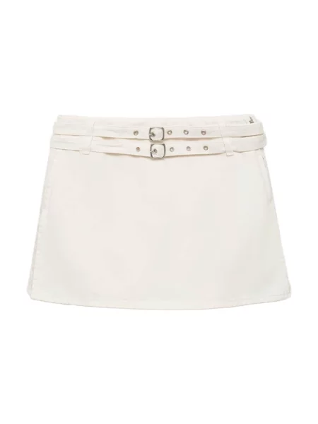 MANGO Fustă NERI murdar alb