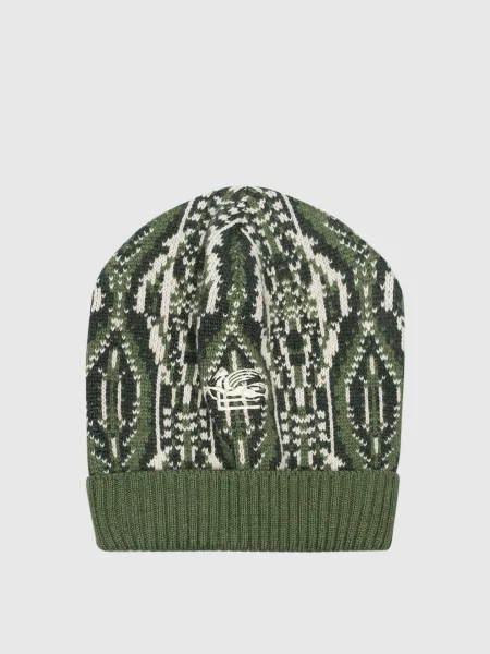Детская шапка Etro зеленая