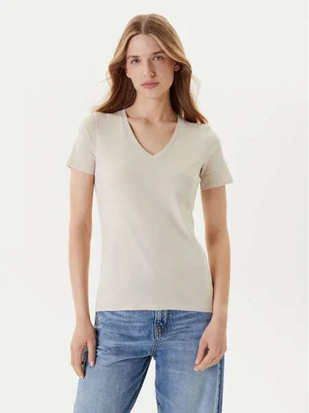 Тениска United Colors Of Benetton бежово