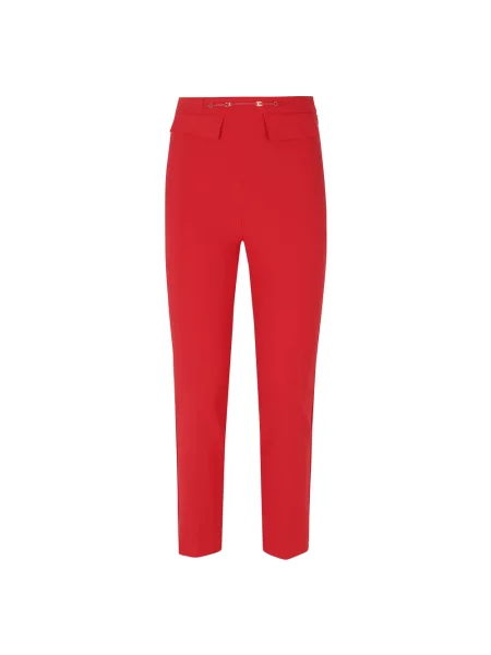 Spodnie Elisabetta Franchi czerwone