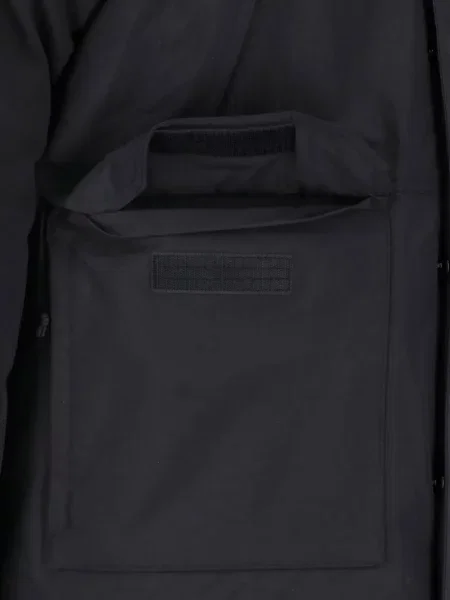 Geacă parka The North Face cu glugă negru