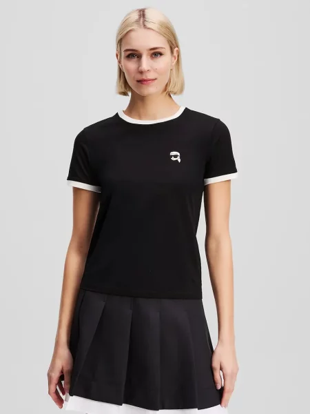 Karl Lagerfeld tricou din negru
