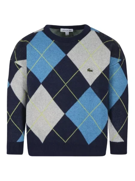 Sweter dziecięcy Lacoste niebieski