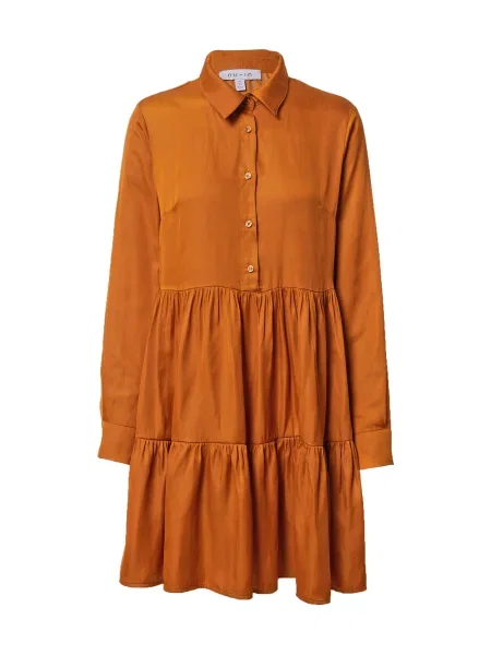 NU-IN Rochie tip bluză portocaliu