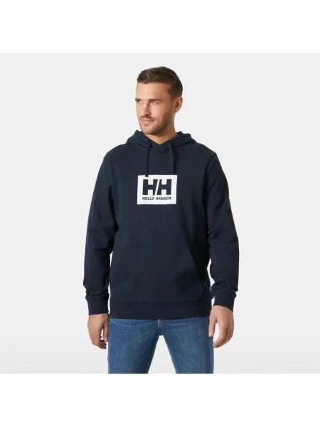 Bluza z kapturem Helly Hansen Box niebieska