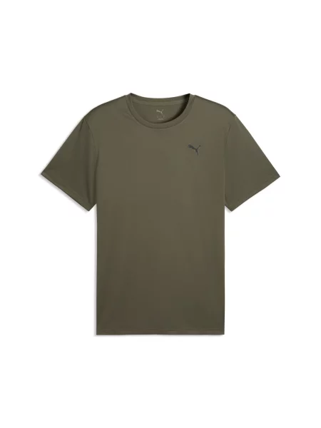 PUMA koszulka Train All Day Essentials Poly Texture Odzież S zielony