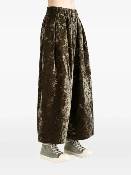 Pantaloni Uma Wang maro