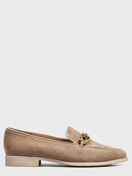 Лоферы Brunate бежевые