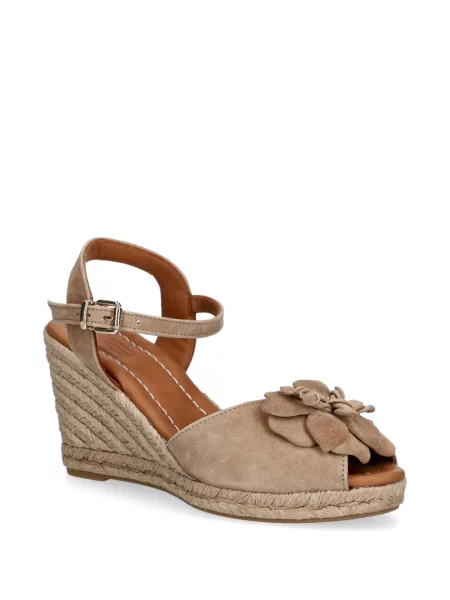 Virágos éksarkú aplikált espadrilles Billi Bi