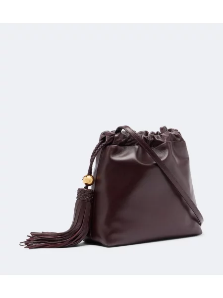 Geanta crossbody Etro din piele violet