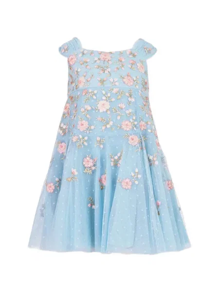 Sukienka dziecięca Needle & Thread niebieska