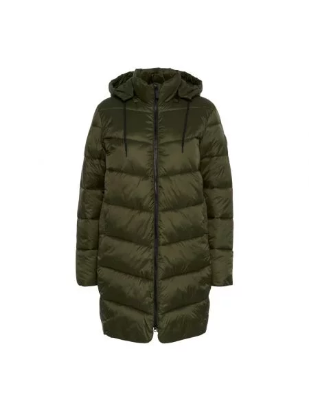 Kurtka Kaffe z kapturem zielona