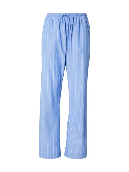 Hunkemöller Pantaloni de pijama azur alb