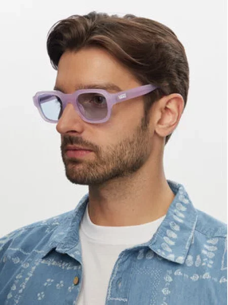 Sunčane naočale Vans 66 Sunglasses Bijela ljubičasta