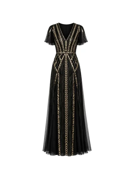 Рокля Temperley London черно