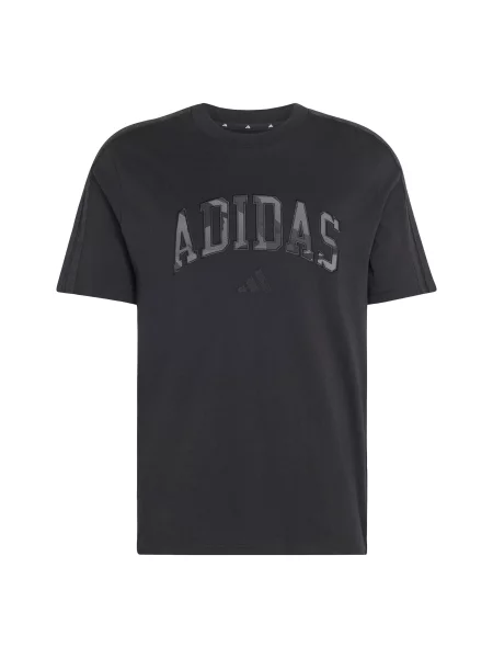 ADIDAS SPORTSWEAR Funkční tričko Seasonal Essentials šedá / tmavě šedá černá