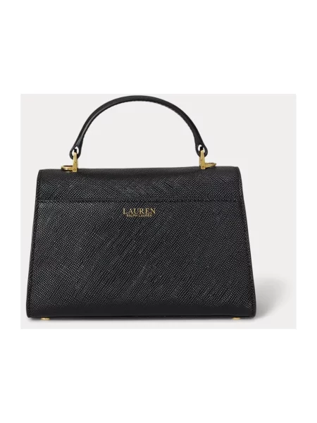 Torebka Ralph Lauren skórzana czarna
